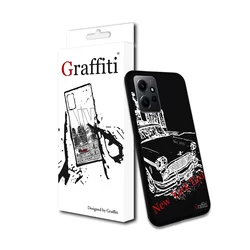Xiaomi Redmi Note 12 4G / LTE Telefontok - Graffiti No.205 mintás szilikon tok-1