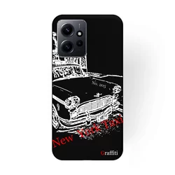 Xiaomi Redmi Note 12 4G / LTE Telefontok - Graffiti No.205 mintás szilikon tok-2