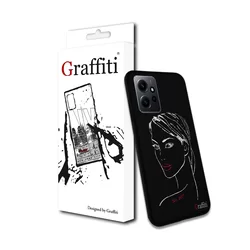 Xiaomi Redmi Note 12 4G / LTE Telefontok - Graffiti No.207 mintás szilikon tok-2
