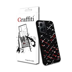 Xiaomi Redmi Note 12 4G / LTE Telefontok - Graffiti No.208 mintás szilikon tok-1