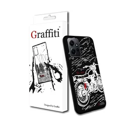 Xiaomi Redmi Note 12 4G / LTE Telefontok - Graffiti No.210 mintás szilikon tok-1
