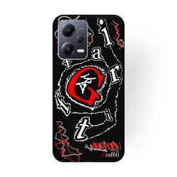 Xiaomi Redmi Note 12 5G Telefontok - Graffiti No.193 mintás szilikon tok-2