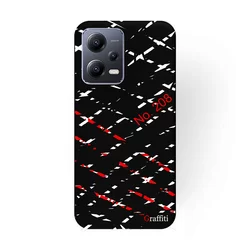 Xiaomi Redmi Note 12 5G Telefontok - Graffiti No.208 mintás szilikon tok-2