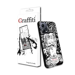 Xiaomi Redmi Note 12 5G Telefontok - Graffiti No.214 mintás szilikon tok-1