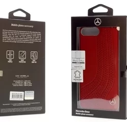 Telefontok iPhone 7 Plus / 8 Plus - Mercedes-Benz Kemény Tok NEW BOW II Piros (3700740418024)-1