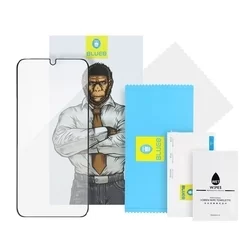 Üvegfólia iPhone 15 Pro Max - Mr. Monkey 5D üvegfólia fekete kerettel-3