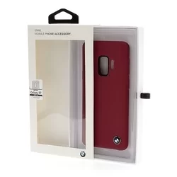 Telefontok Samsung Galaxy S9 - BMW Szilikon Hátlap Kemény Tok Piros (3700740426630)-3