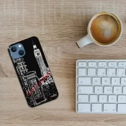 iPhone 15 Telefontok - Graffiti No. 200 mintás szilikon tok-3