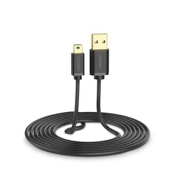 Kábel: UGREEN US132 - Mini USB / USB fekete kábel, 1,5 m-2
