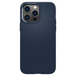 Telefontok iPhone 15 Pro Max - SPIGEN Liquid Air - kék hátlap tok-1