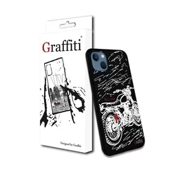 iPhone 15 Plus Telefontok - Graffiti No. 210 mintás szilikon tok-2