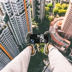 iPhone 15 Plus Telefontok - Graffiti No. 210 mintás szilikon tok-3