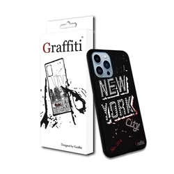 iPhone 15 Pro Max Telefontok - Graffiti No.204 mintás szilikon tok-1