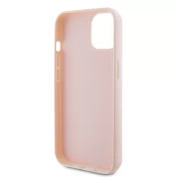 Telefontok iPhone 15 - Karl Lagerfeld - 3D Glitter Logo - hátlap tok, pink-5