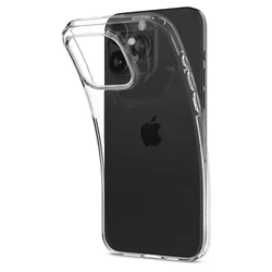 Telefontok iPhone 15 Pro Max - SPIGEN Liquid Crystal Clear - átlátszó hátlap tok-3