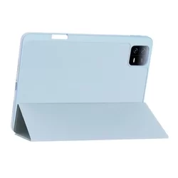 Tablettok XIAOMI PAD 6 (11,0 coll) - égkék smart case tablet tok, ceruza tartóval-4