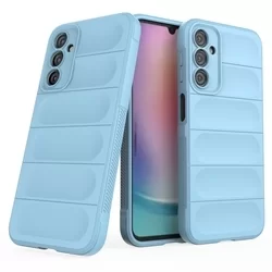 Samsung Galaxy A24 4G / LTE Telefontok - Pastel Armor - égkék szilikon hátlap tok-6