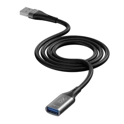 Adapter: XO NB220 - USB hosszabbító (USB / USB 3.0) fekete, 2,0 m-1