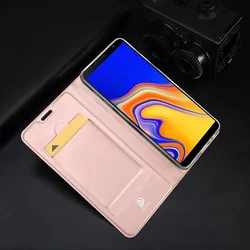 Telefontok NOKIA 7.1 - Dux Ducis rosegold flipcover tok-5