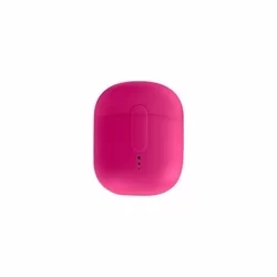 Headset: Setty TWS - pink bluetooth headset, töltő tokkal-2