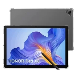 Tablettok Honor Pad X8 - ütésálló átlátszó szilikon tablet tok-2