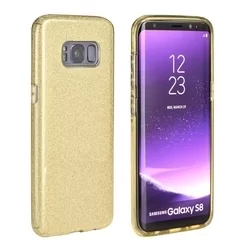 Telefontok Samsung Galaxy A7 2018 - arany Shiny tok-1