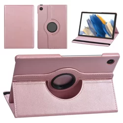 Tablettok Samsung Galaxy Tab A8 10.5 X200 / X205 - rose gold fordítható műbőr tablet tok-3