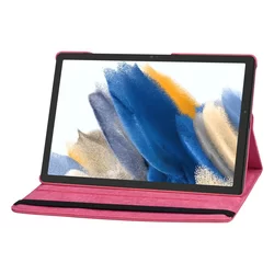 Tablettok Samsung Galaxy Tab A8 10.5 X200 / X205 - hot pink fordítható műbőr tablet tok-2