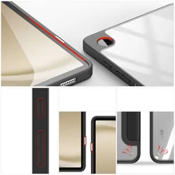 Tablettok Samsung Galaxy Tab A9 8.7 X110 / X115 - DUX DUCIS TOBY fekete ütésálló tok, ceruza tartóval-4