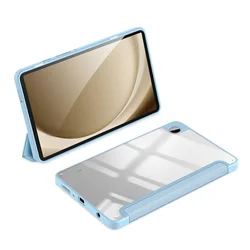 Tablettok Samsung Galaxy Tab A9 8.7 X110 / X115 - DUX DUCIS TOBY világoskék ütésálló tok, ceruza tartóval-3