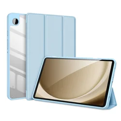 Tablettok Samsung Galaxy Tab A9 8.7 X110 / X115 - DUX DUCIS TOBY világoskék ütésálló tok, ceruza tartóval-1