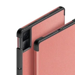 Tablettok Xiaomi Redmi Pad SE (11 coll) - Dux Ducis Domo - rosegold tablet tok-1