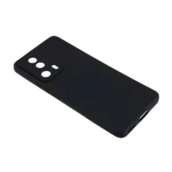 Telefontok Xiaomi 13 Lite - fekete szilikon hátlap tok-2