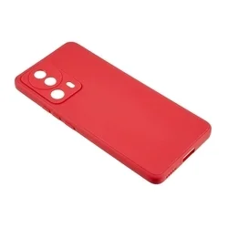 Telefontok Xiaomi 13 Lite - piros szilikon hátlap tok-2