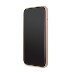Telefontok iPhone 11 - Guess 4G Printed Stripe - kemény hátlaptok - pink-1