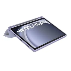 Tablettok Samsung Galaxy Tab A9+ Plus 11.0 X210 / X216 - TECH-PROTECT HYBRID LILA MARBLE tok-1