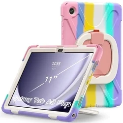 Tablettok Samsung Galaxy Tab A9+ Plus 11.0 X210 / X216 - Tech-Protect X-Armor ütésálló, kitámasztható színes tablet tok-1