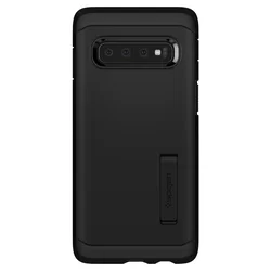 Telefontok Samsung Galaxy S10 - SPIGEN TOUGH ARMOR fekete tok-2