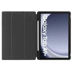 Tablettok Samsung Galaxy Tab A9+ Plus 11.0 X210 / X216 - fekete smart case tablet tok, ceruza tartóval-3