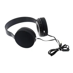 Headset: Headphones AZ-92 - fekete fejhallgató-1