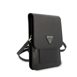 Telefontok GUESS Triangle Logo - telefontartó táska, fekete-3