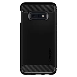 Telefontok Samsung Galaxy S10e - SPIGEN RUGGED ARMOR matt fekete tok-1