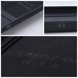 Telefontok Samsung Galaxy S23 FE 5G - Forcell Card - fekete kártyatartós szilikon hátlap tok-5
