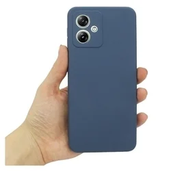 Telefontok Motorola Moto G54 5G / G54 Power 5G - kék szilikon hátlap tok-5