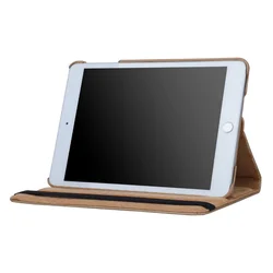 Tablettok iPad Mini 1/2/3 - arany fordítható műbőr tablet tok-3