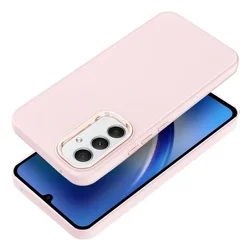 Telefontok Samsung Galaxy A54 5G - Frame - pink műanyag hátlap tok, szilikon kerettel-1