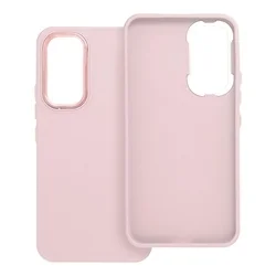 Telefontok Samsung Galaxy A54 5G - Frame - pink műanyag hátlap tok, szilikon kerettel-2