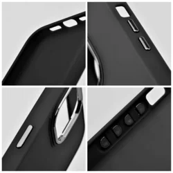 Telefontok Samsung Galaxy A05s - Frame - fekete műanyag hátlap tok, szilikon kerettel-4
