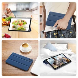 Tablettok Xiaomi Redmi Pad SE (11 coll) - DUX DUCIS DOMO kék smart case-4