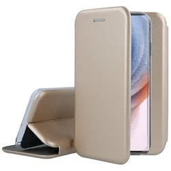 Telefontok Samsung Galaxy S24 - Smart Diva arany mágneses könyvtok-2